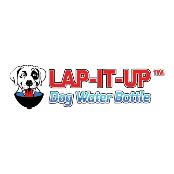 Lap-It-Up Dog Water Bottle Logo