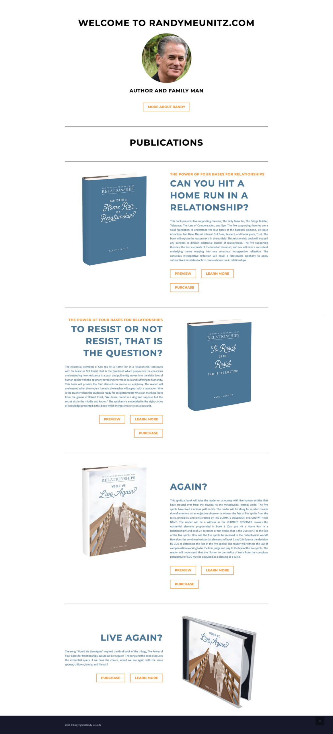 Randy Meunitz Website