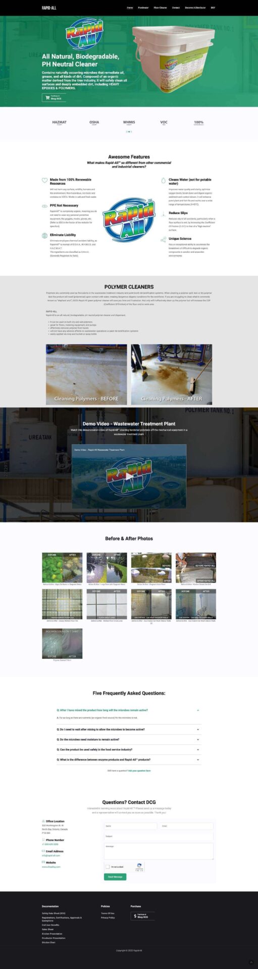 Rapid-All Website