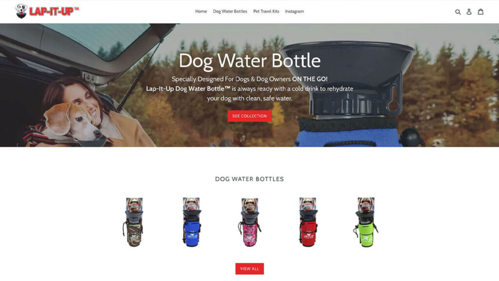 Lap-It-Up Dog Water Bottle