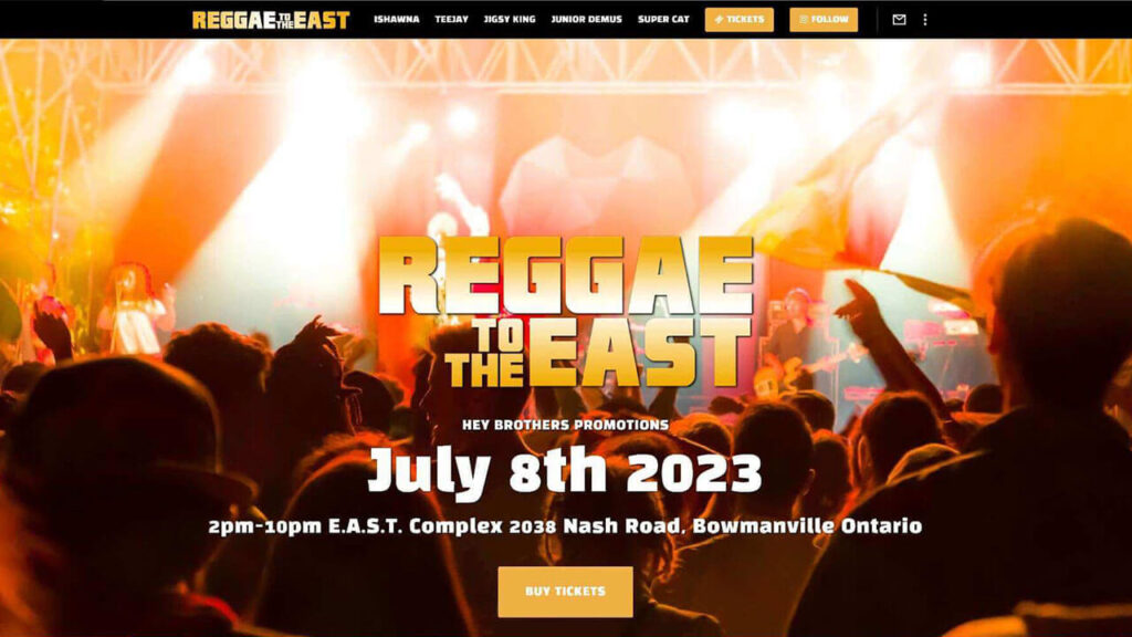 Reggae To The East